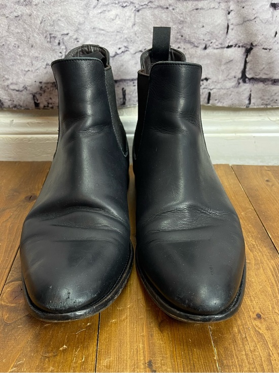 To boot New York Adam Derrick Mens size 11 black leather Chelsea boots main image 5